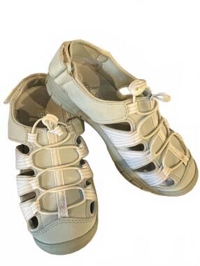 DBX Beige Fisherman Sport Sandals Size 2